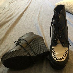 COPY - TUK Creeper Wedge Booties